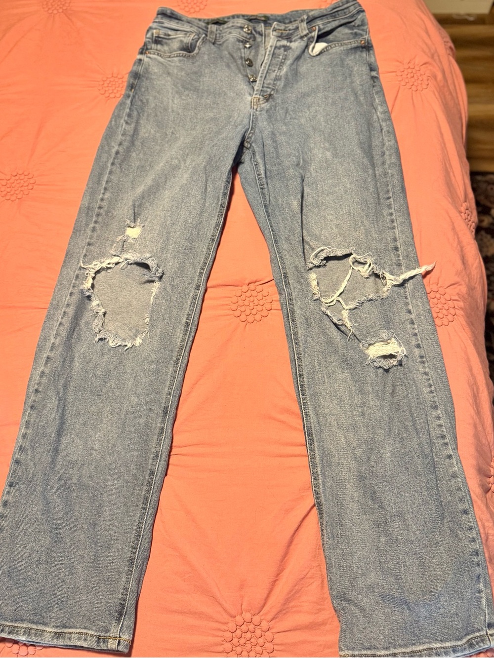 Wild Fable Super High Rise Straight denim